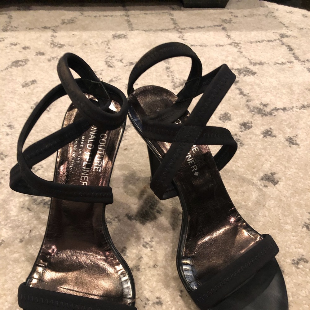Vintage Donald Pliner Couture platform sandals